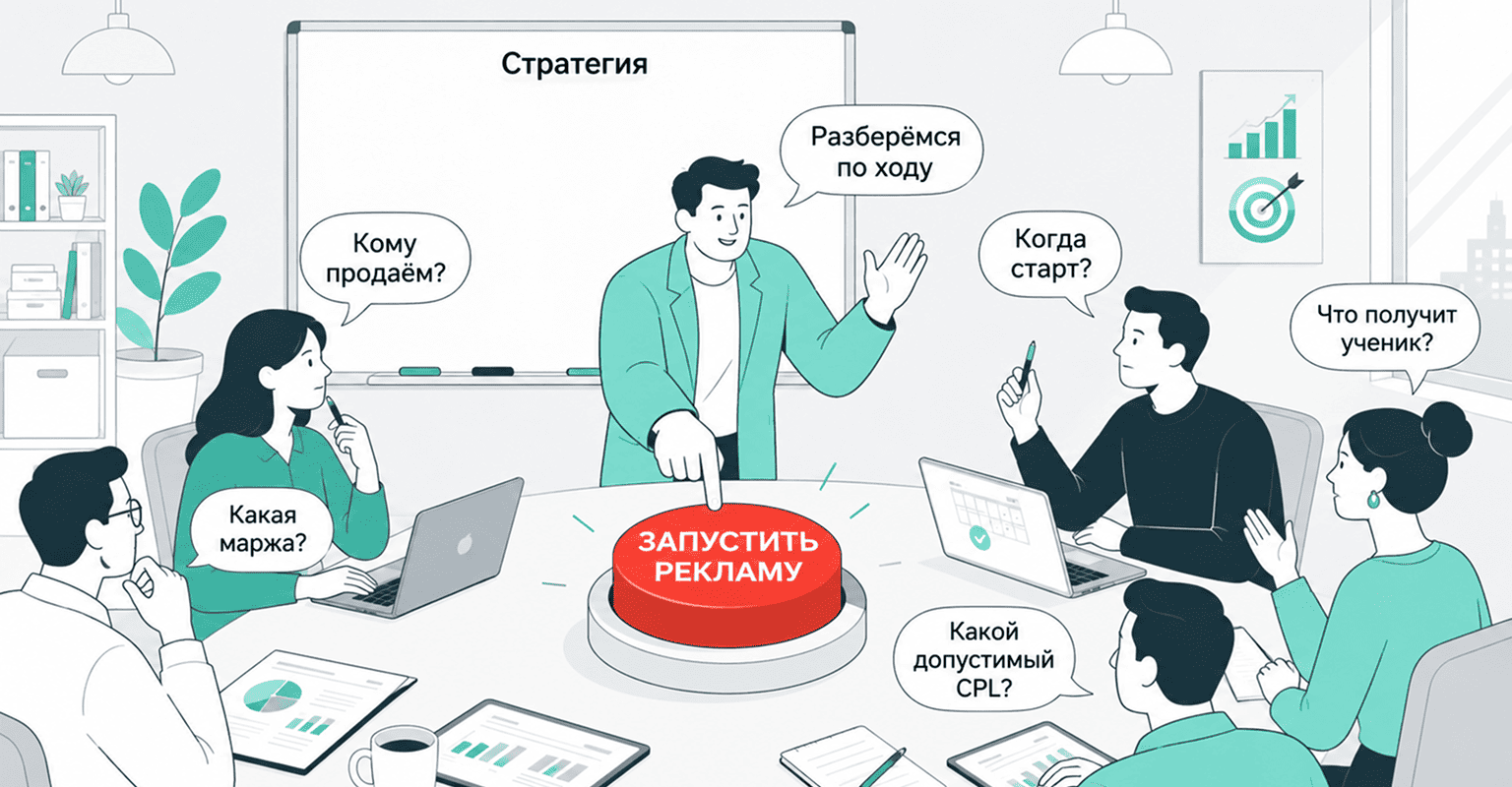 Расчёт экономики продвижения образовательных услуг
